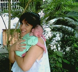 Guanare-Venezuela: Ilaria con il piccolo Lorenzo