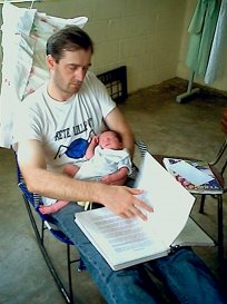 Guanare-Venezuela: Marco con il piccolo Lorenzo