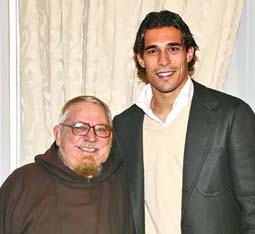 Bernardo Corradi con P.Corrado Trivelli                                 