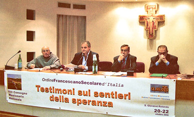 Una fase del Convegno Ce.Mi.Ofs tenutosi 
