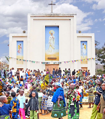 la chiesa di kibakwe